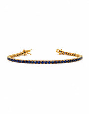 Sapphire Tennis Bracelet Zj